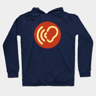 Listen Up! Ear Logo Hoodie